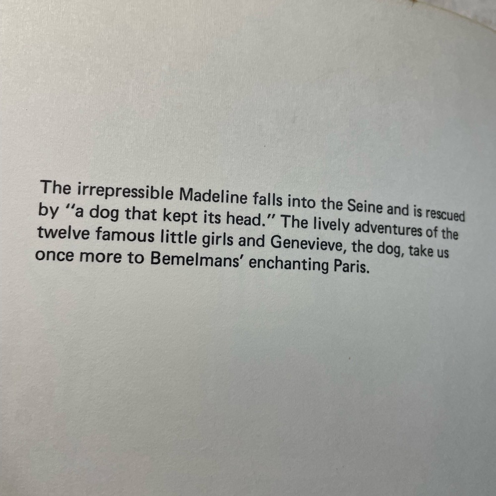 Madeline’s Rescue Paperback Book - Picture 2 of 10